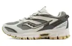 Saucony Cohesion 2K Cushioning Slip Resistant Abrasion Resistant Low top Casual Shoes Unisex Green Gray