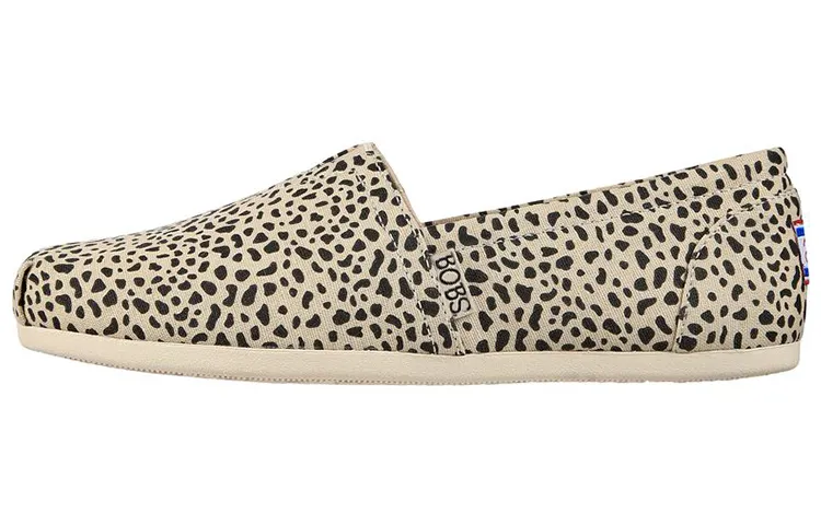 Skechers Bobs Casual Shoes Women's Low Top Leopard Print