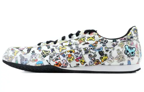 Onitsuka Tiger Serrano Abrasion Resistant Low top Casual Shoes Men's White