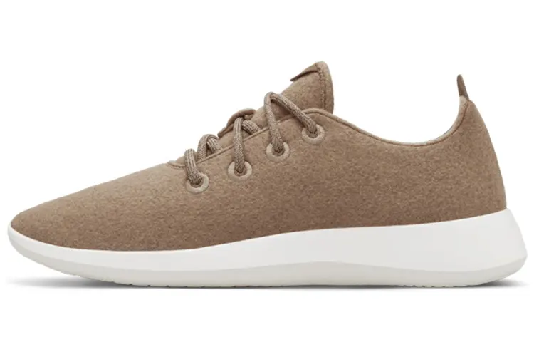 Allbirds Wool Runner Slip Resistant Abrasion Resistant Low top Sports Casual Shoes Men's Earthy Yellow