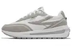 FILA Renno Abrasion Resistant Breathable Low top Casual Shoes Unisex Gray White