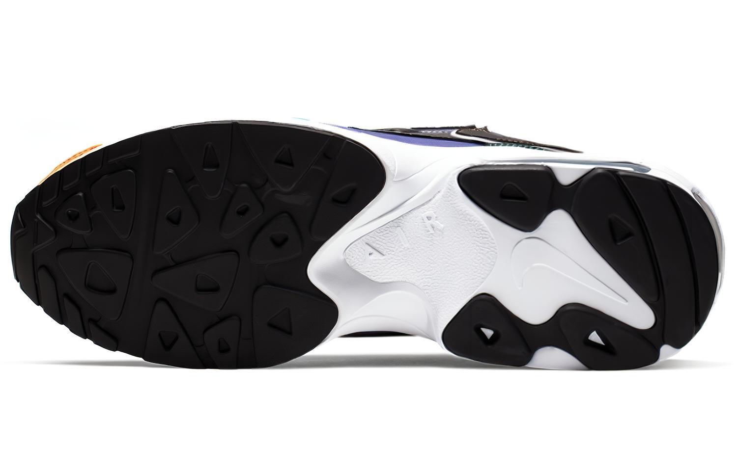 Мужские кроссовки Nike Air Max 2 Light (черно-фиолетовые) — Чёрныйфиолетовый — фото 5