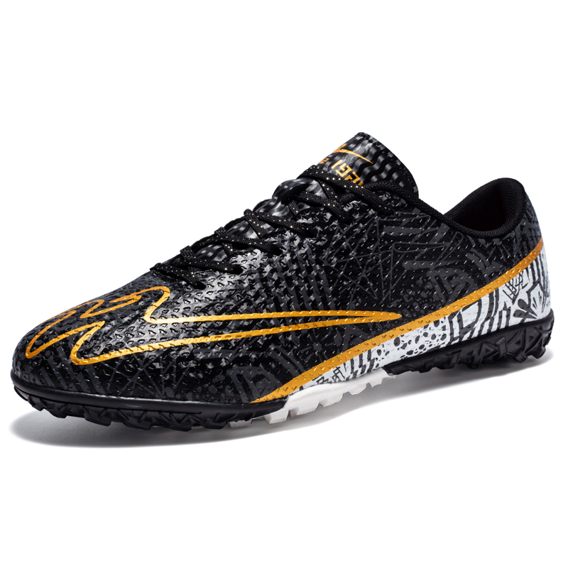 DOUBLE STAR 88 Breathable Lightweight Breathable And Lightweight Soccer Shoes Unisex Black