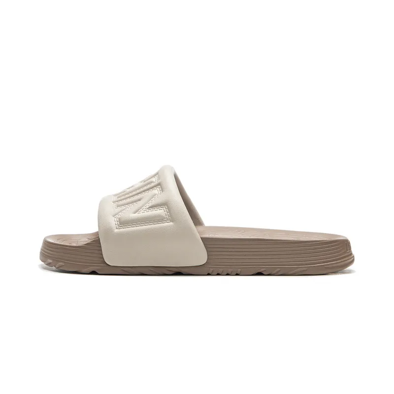 Li Ning Slide Slippers Unisex Gray