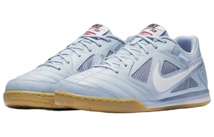 Кроссовки Nike × Supreme sb gato OG (светло-синий) — фото 3