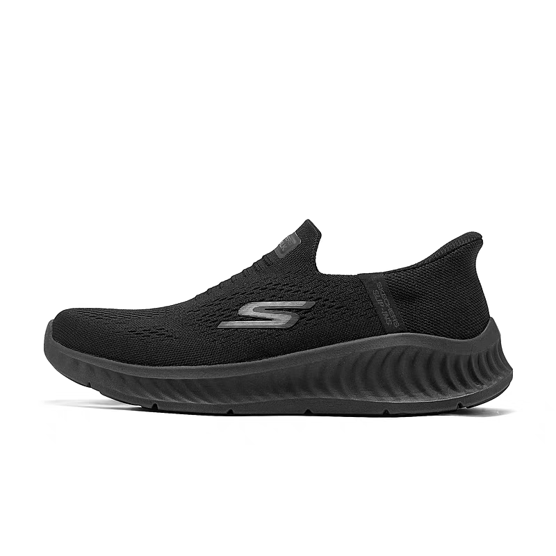 Skechers MEN’S GO WALK Fabric Comfortable Breathable Low top Casual Shoes Men’s Black