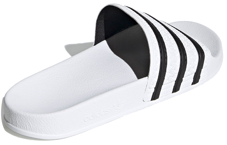 Шлепанцы adidas Adilette (черно-белые) — фото 4