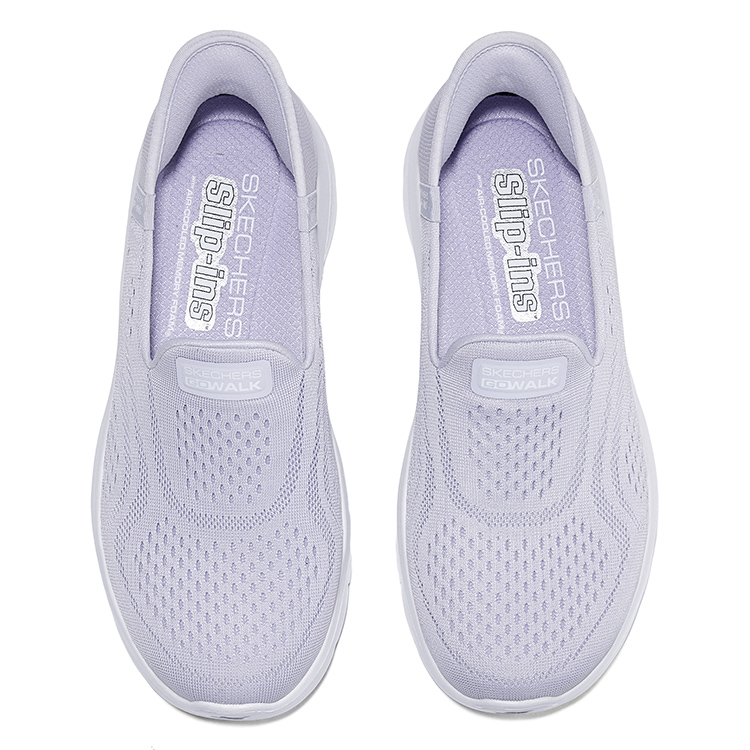Skechers Go Walk Fle Low top Casual Shoes Women’s Light Purple