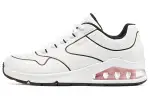 Skechers Synthetic Leather, Artificial Leather Comfortable And Trendy Low top Casual Shoes Women's White