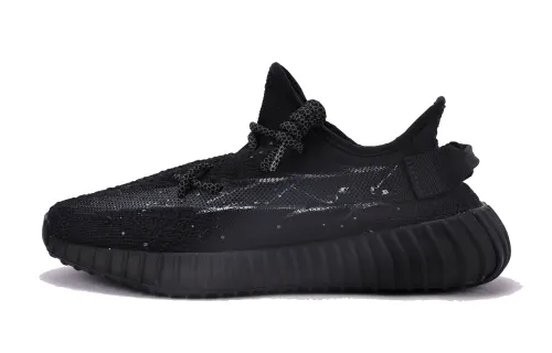 Adidas Originals Yeezy Boost 350 Chestnut Slip Resistant Coverage Low top Casual Shoes Unisex Black
