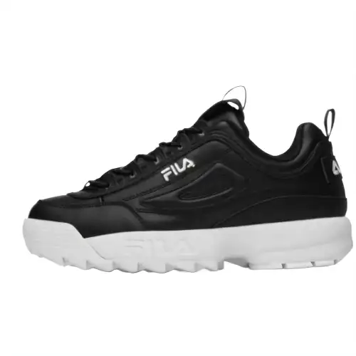FILA Disruptor 2 Low top Casual Shoes Women's Black White