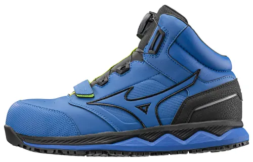 Mizuno Almighty Casual Shoes Men's Mid Top Blue/Black