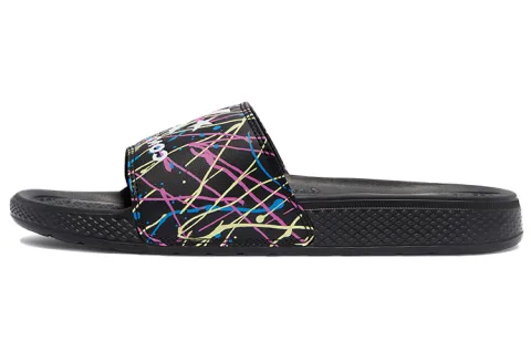 Converse Chuck Taylor All Star Slide Paint Splatter 'Black Pink'