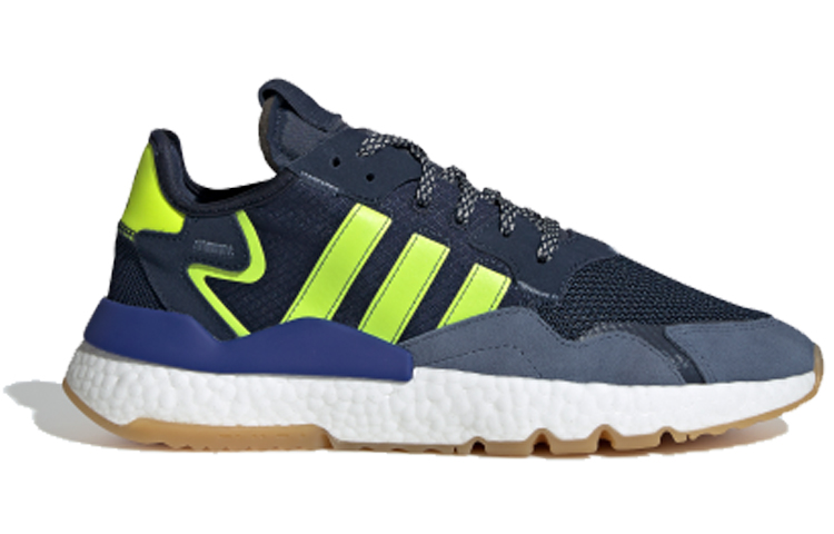 Кроссовки adidas originals Nite Jogger (зелено-синие) — Зелёный / синий — фото 2
