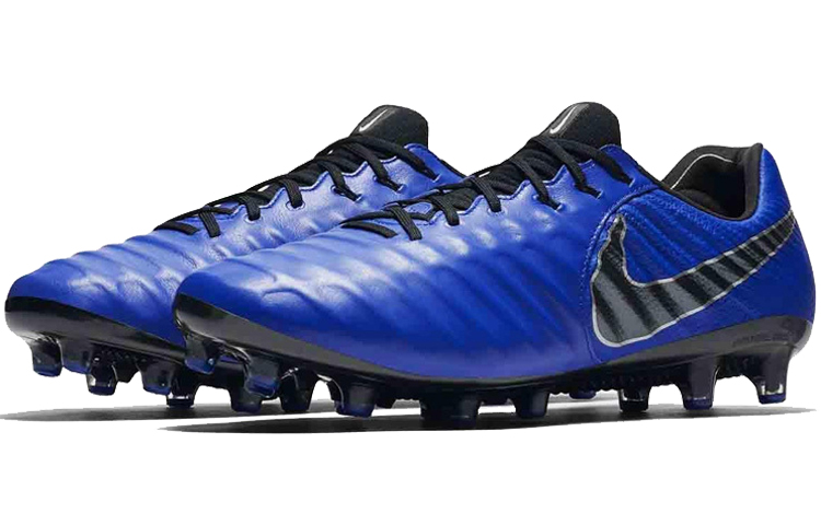Кроссовки Nike Tiempo Legend 7 AG (синие) — Синий — фото 2