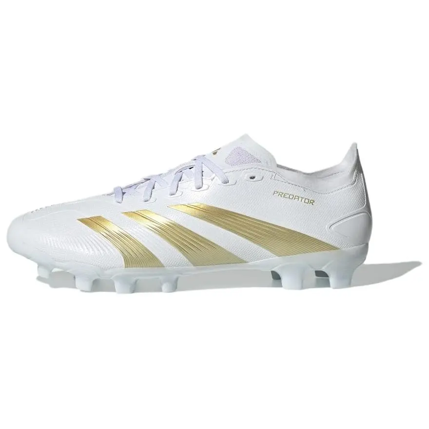 Adidas PREDATOR LEAGUE Slip Resistant Slip Resistant Soccer Shoes Men's White