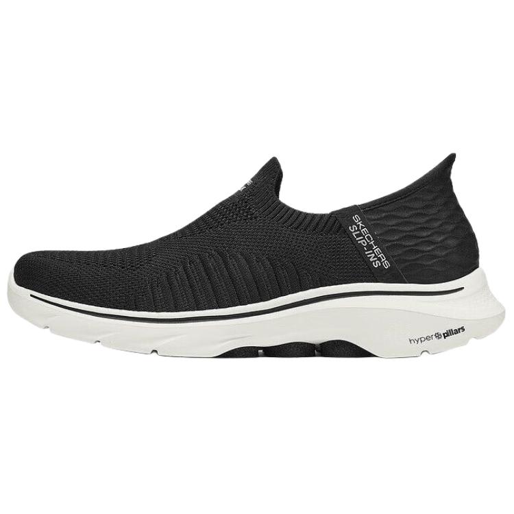 Skechers GO WALK 7 Low top Casual Shoes Men’s Black White