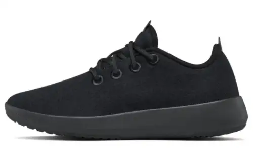 Allbirds Mizzle Cushioning Slip Resistant Low top Sports Casual Shoes Women's Infinite Black