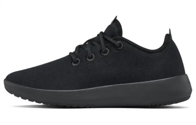 Allbirds Mizzle Cushioning Slip Resistant Low top Sports Casual Shoes Women's Infinite Black