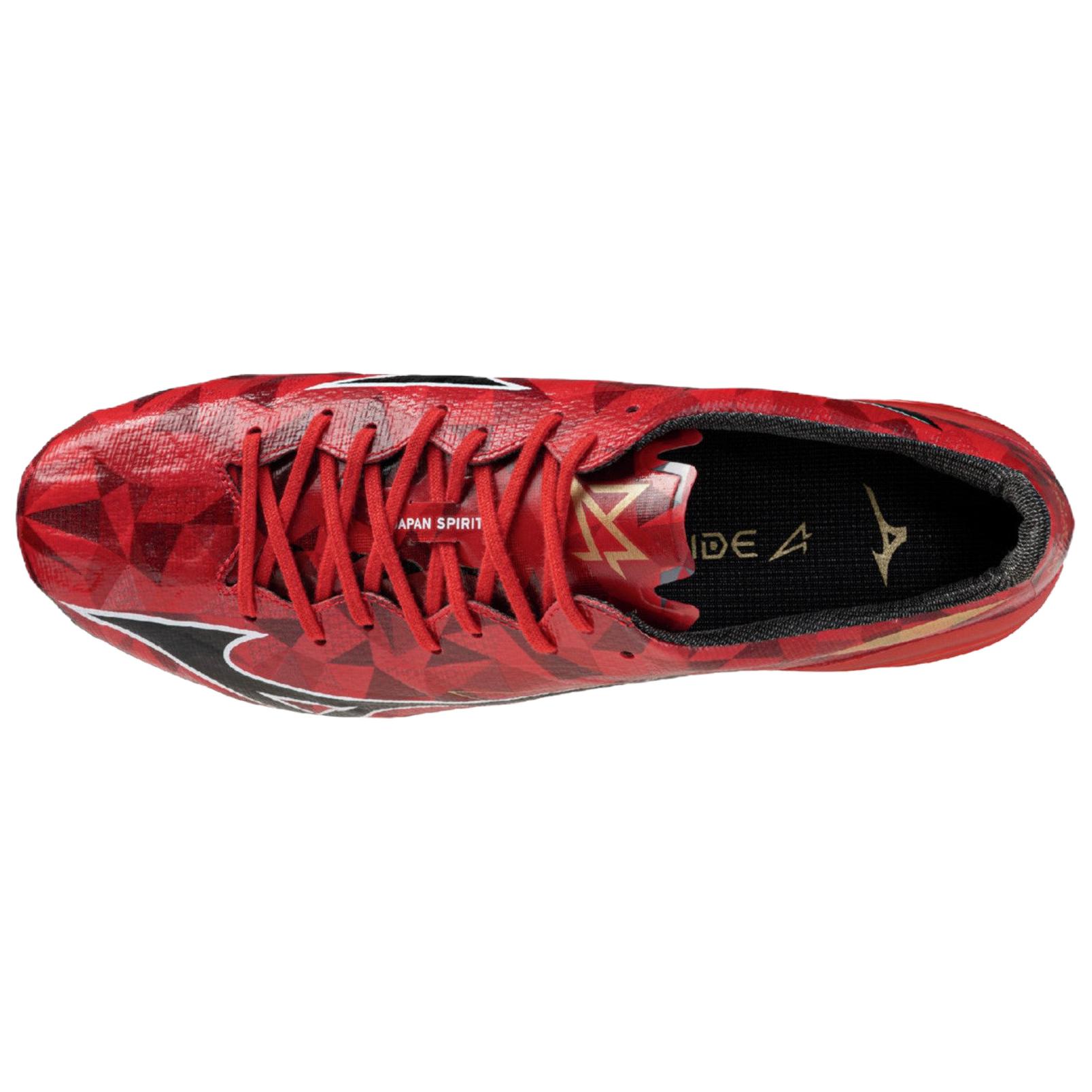 Mizuno Alpha 2 Abrasion Resistant Soccer Shoes Unisex Red
