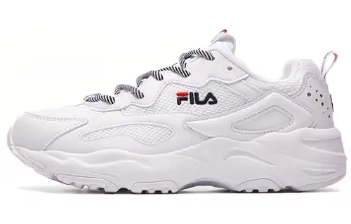 FILA Tracer Cushioning Breathable Low top Casual Shoes Women's White