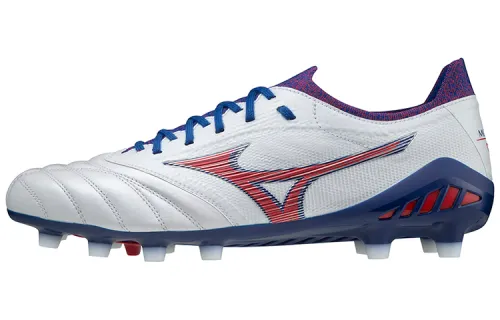 Morelia Neo Mizuno 3 Beta Japan 'White High Risk Red Blue'