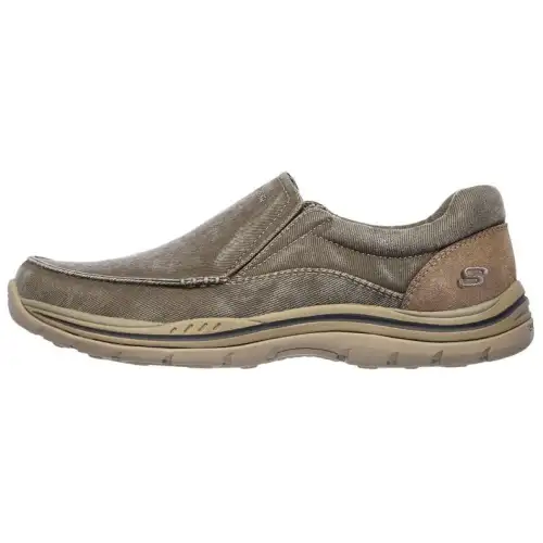 Skechers Relaxed Fit Low top Casual Shoes Men's Khaki