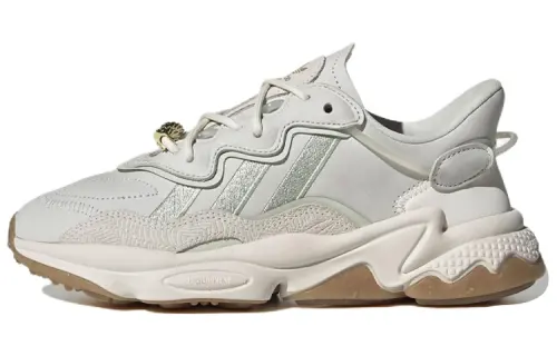 Adidas Wmns Ozweego 'White Linen Green Gum' Women's
