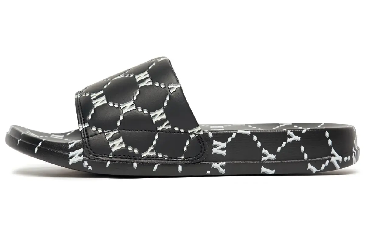 MLB Slipper Slide Slippers Unisex Black