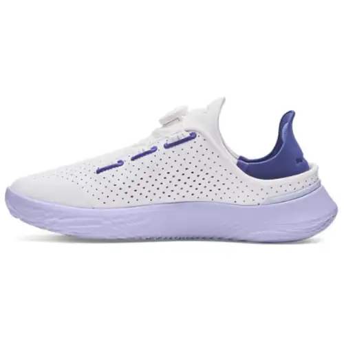 Under Armour Ua Flow Slipspeed Breathable Lightweight Low top Casual Shoes Unisex White Purple
