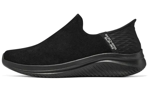 Skechers Ultra Flex 3.0 Hands Free Slip Ins Fabric Low top Casual Shoes Men's Black