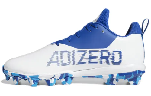 Adidas Adizero MD Soccer Shoes White Blue