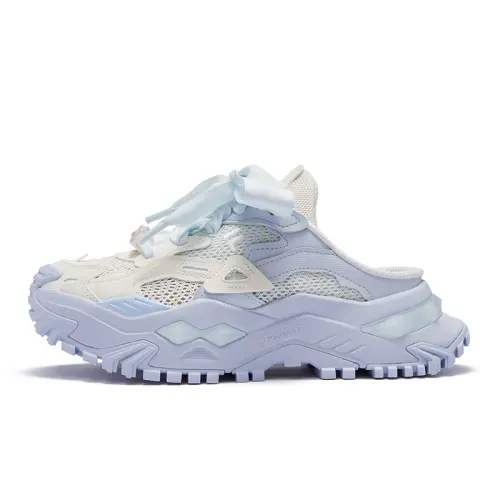FILA FUSION BIANCO MULE Textile, Synthetic Leather Abrasion Resistant Moisture Wicking Coverage Low top Casual Shoes