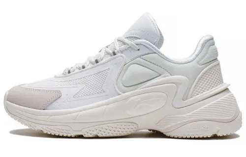 Li Ning Casual Shoes Women's Low Top Ecru