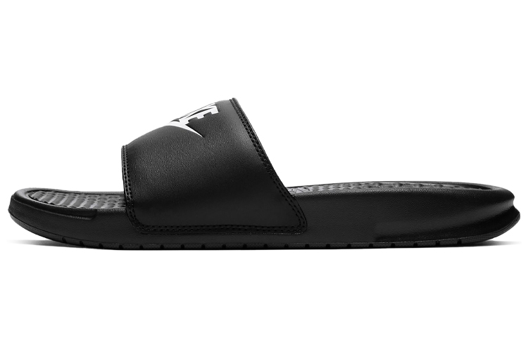 Nike Benassi Jdi Black White Slippers Women's