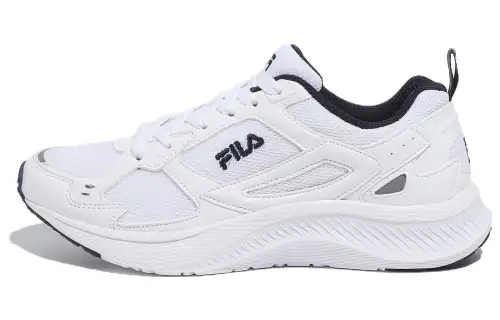 FILA Field Gauge Light Low top Casual Shoes Unisex White Black Korean Style