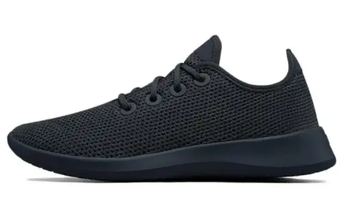 Allbirds Tree Runner Casual Shoes Women's Low Top Black/Blue