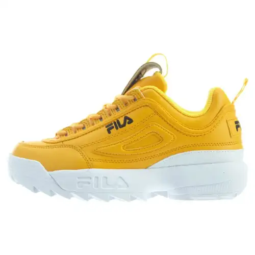 FILA DISRUPTOR II PREMIUM Low top Casual Shoes Women's Yellow