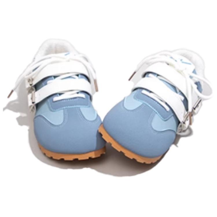 Warrior Slip Resistant Abrasion Resistant Low top Casual Shoes Women's White Light Blue