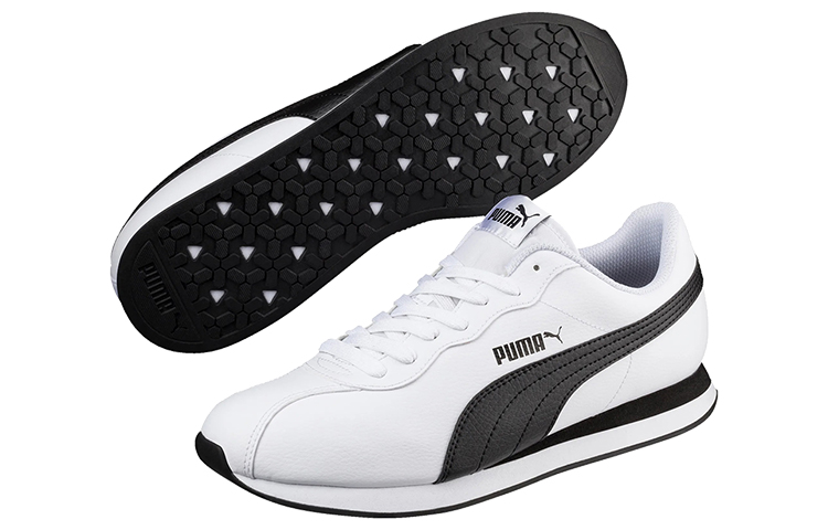 Кроссовки PUMA Turin II (черно-белые) — Чёрный / белый — фото 3