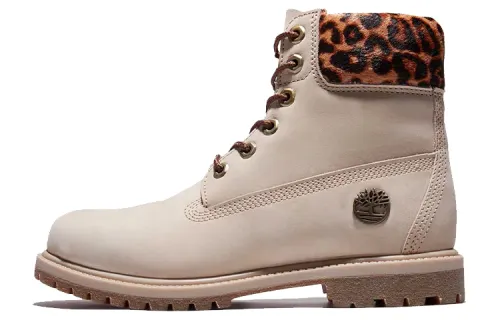 Timberland Safari Cheetah 6 Inch Waterproof Boot 'Beige' Women's