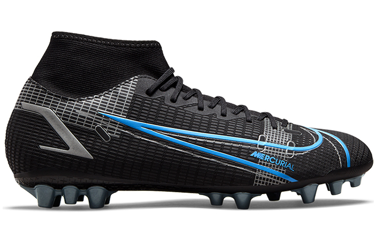 Nike Mercurial Superfly 8 Academy Ag Artificial Grass ‘Black Blue’