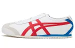 Onitsuka Tiger MEXICO 66 Low top Casual Shoes Unisex White Red Blue