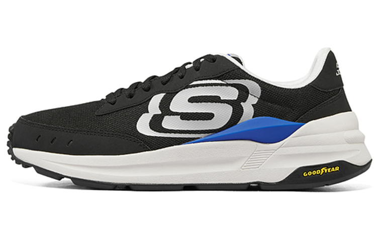 Skechers Global Jogger Low top Casual Shoes Men's Black Blue