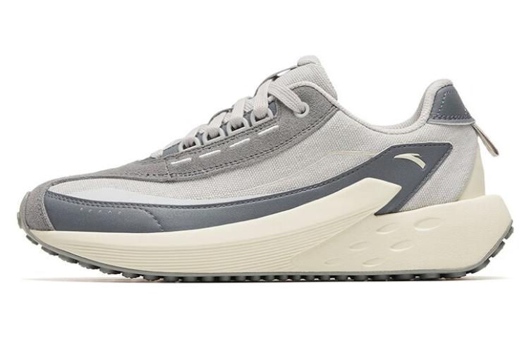 Anta Crystal Sugar 2 Abrasion Resistant Slip Resistant Low top Running Shoes Women's Gray White