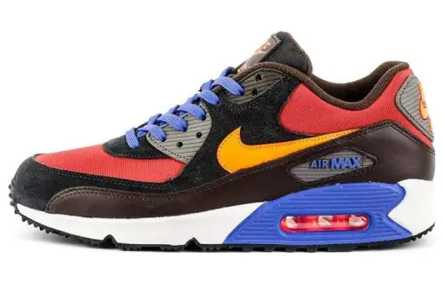 Nike Air Max 90 Winter Prm 'Black Red Blue Orange'