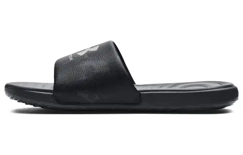 Under Armour Ansa Graphic Slides 'Black Pitch Grey'