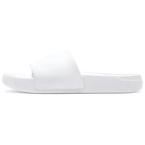 DESCENTE MODERN STYLE Slip Resistant Slide Slippers Men's White