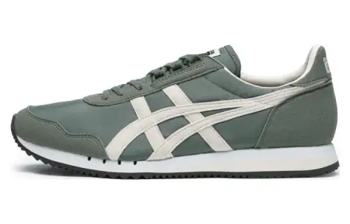 Onitsuka Tiger Dualio Marathon Running Shoes 'Green Cream White'