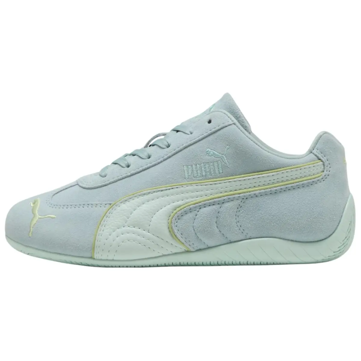 PUMA Speedcat Abrasion Resistant Low top Casual Shoes Women's Gray Blue